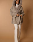 CUVE’ Luxury COAT wool & CASHMERE