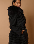 Gilet volpe leonie black