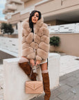 Volpe Peony Nude fox luxury