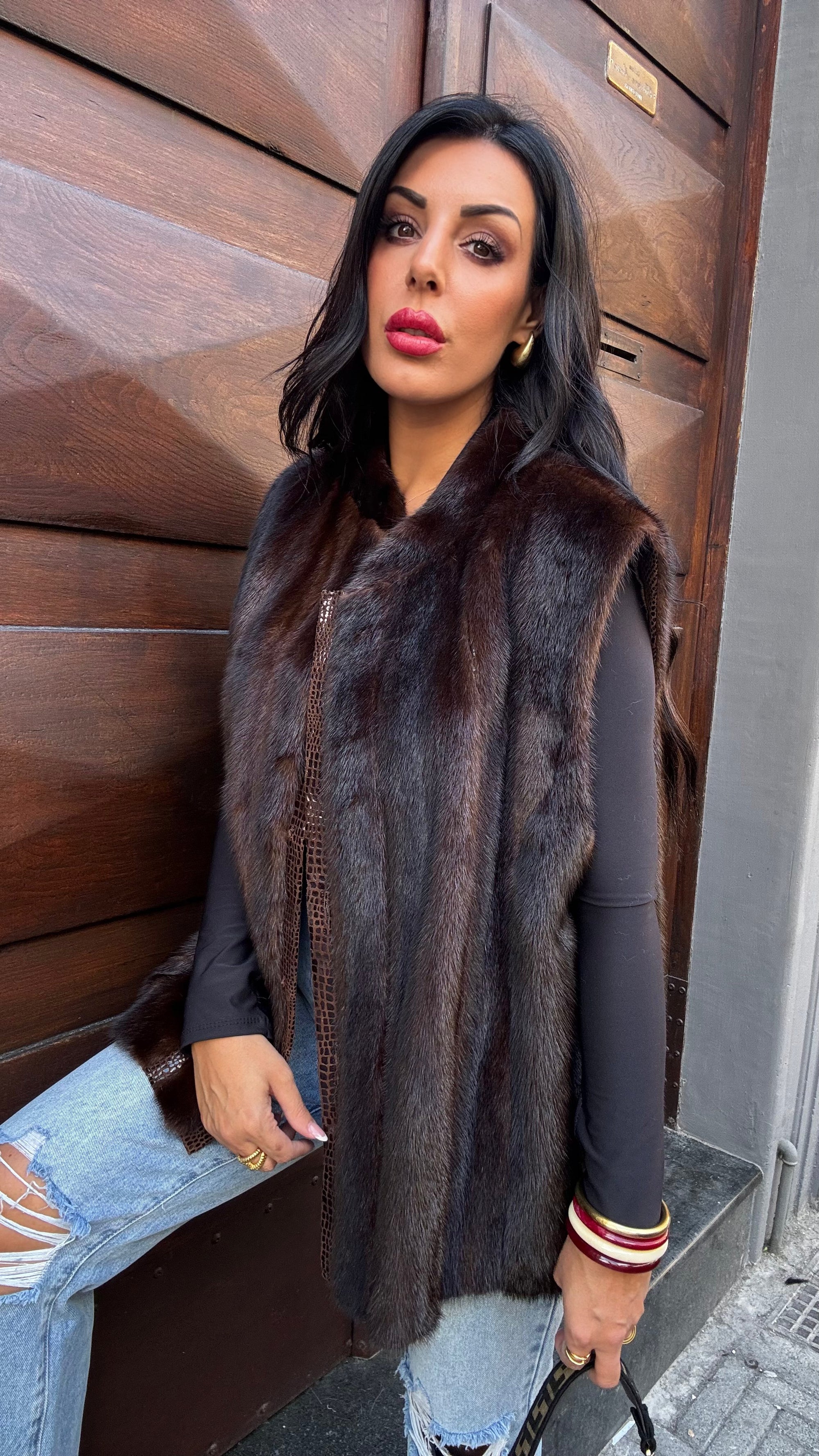 Visone gilet POLX