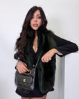 Gilet color green