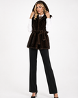 Gilet visone Paola