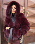 Volpe peony burgundy luxury collection