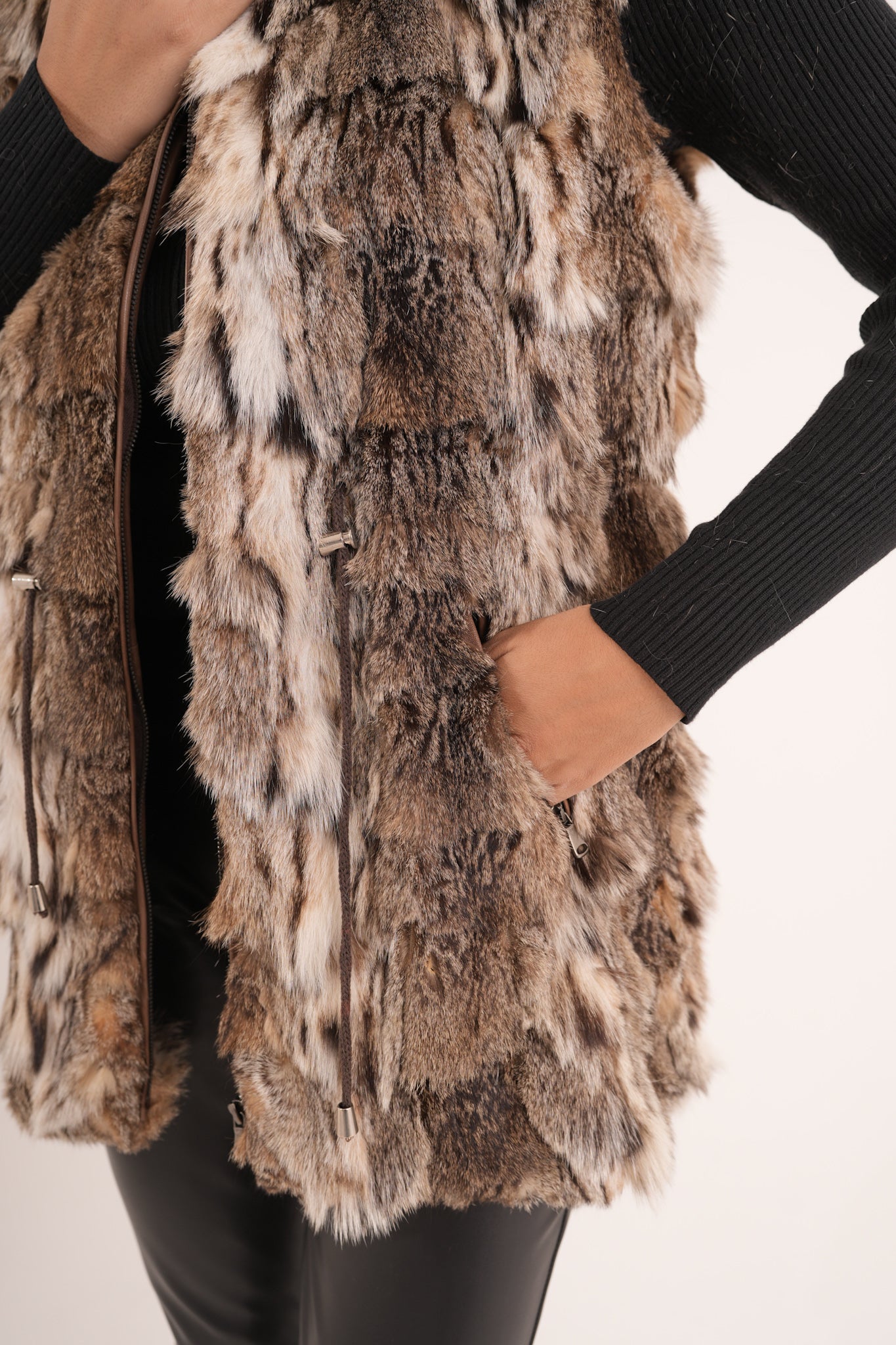 Gilet in lince