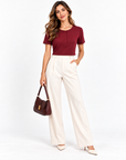 Maglia Bordeaux Button