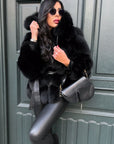 Black drama fox luxury