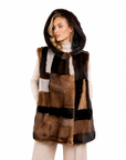 Gilet visone pach Novara