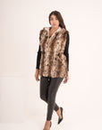 Gilet in lapin Nora