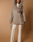 CUVE’ Luxury COAT wool & CASHMERE