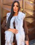Gilet in volpe voy