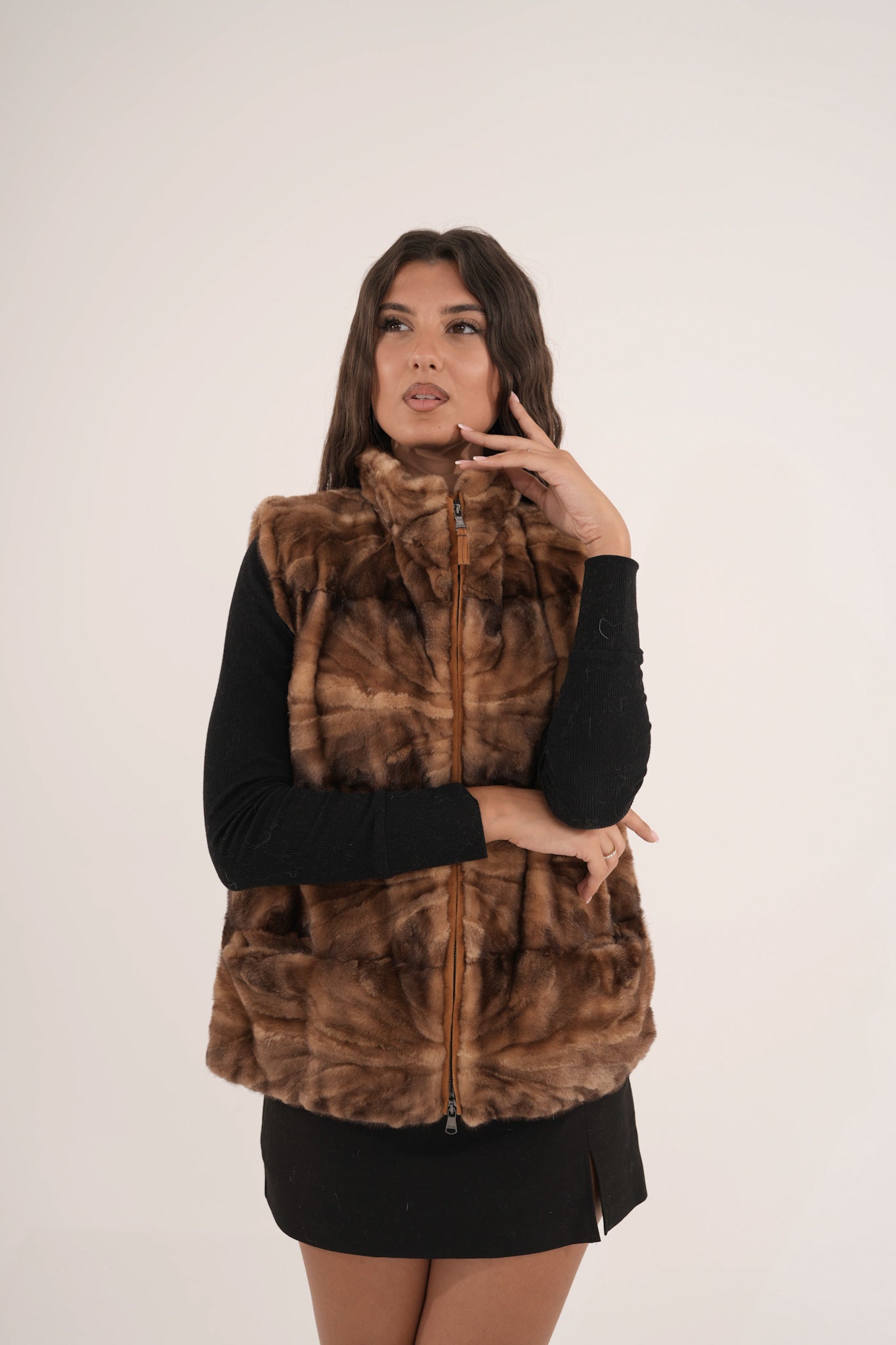 Gilet Ludovica blush