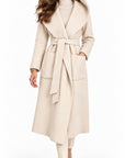 Cappotto 50%lana 50%cashmere panna