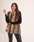 Gilet in lapin Nora