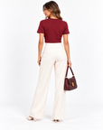 Maglia Bordeaux Button
