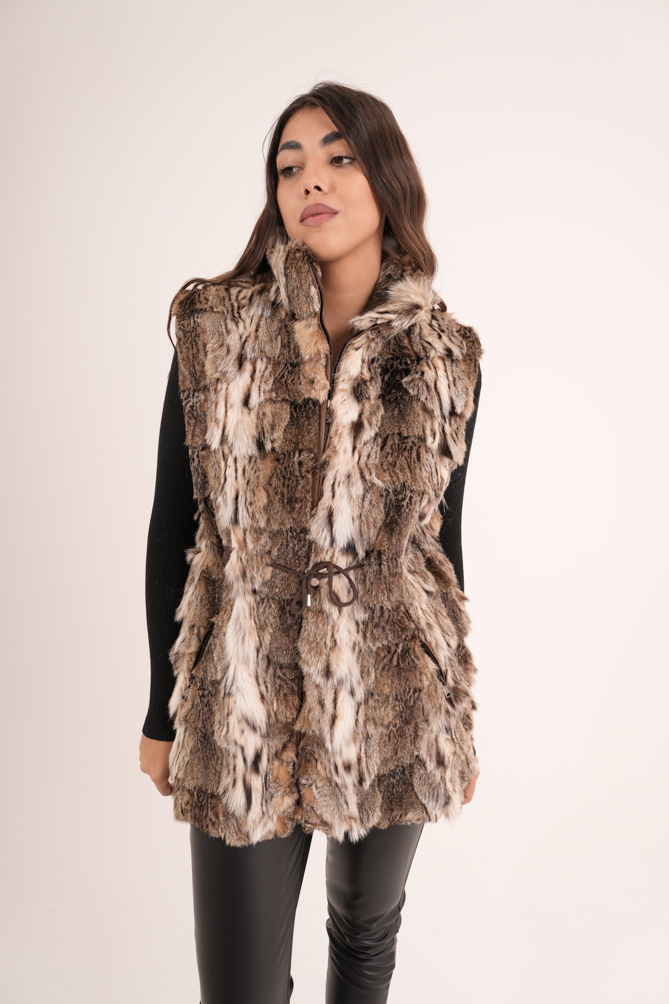 Gilet in lince