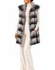 Gilet in cincilla’ Agata Luxury