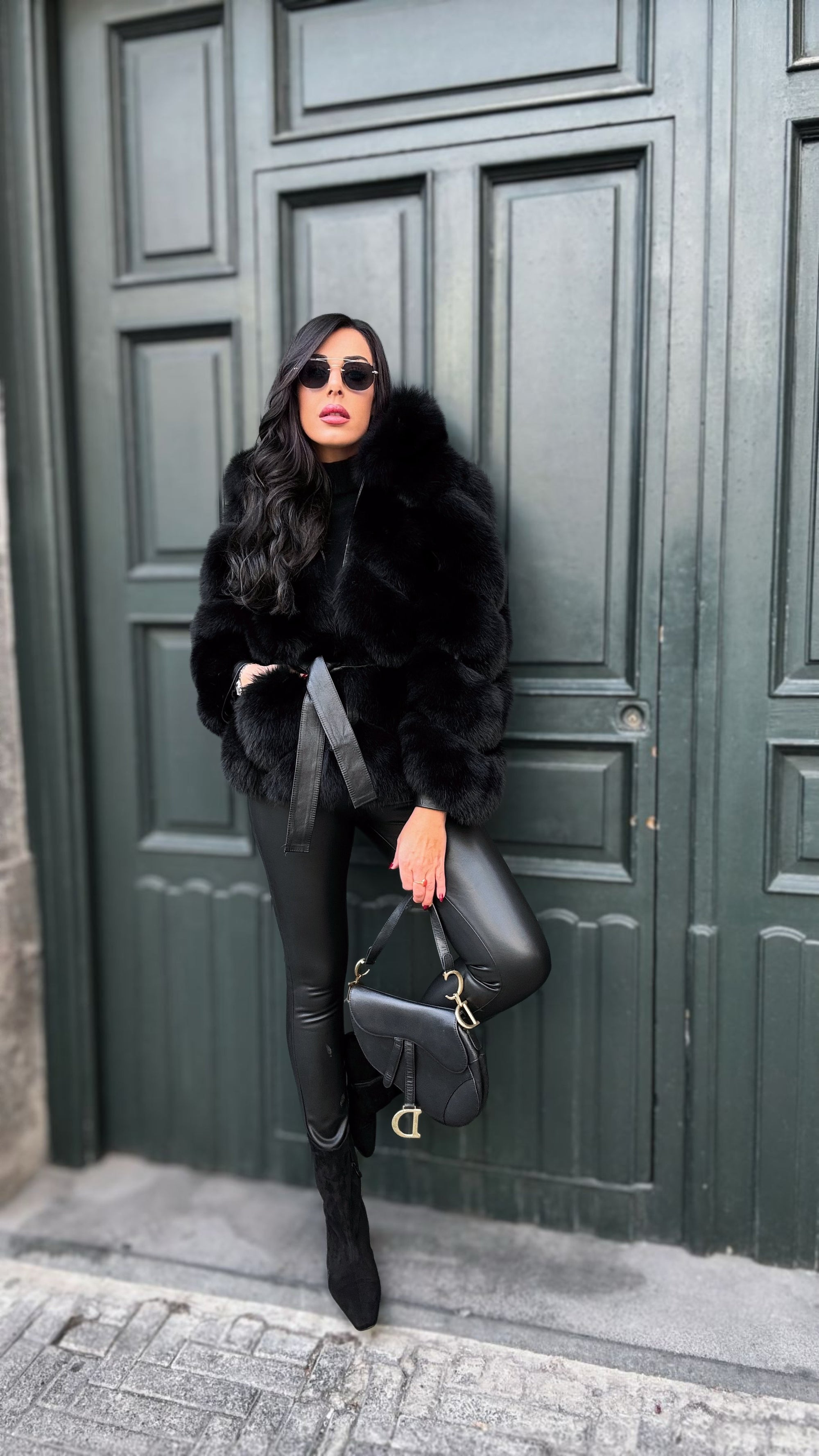 Black drama fox luxury