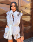 Gilet in volpe kimberly