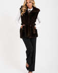 Gilet visone Paola