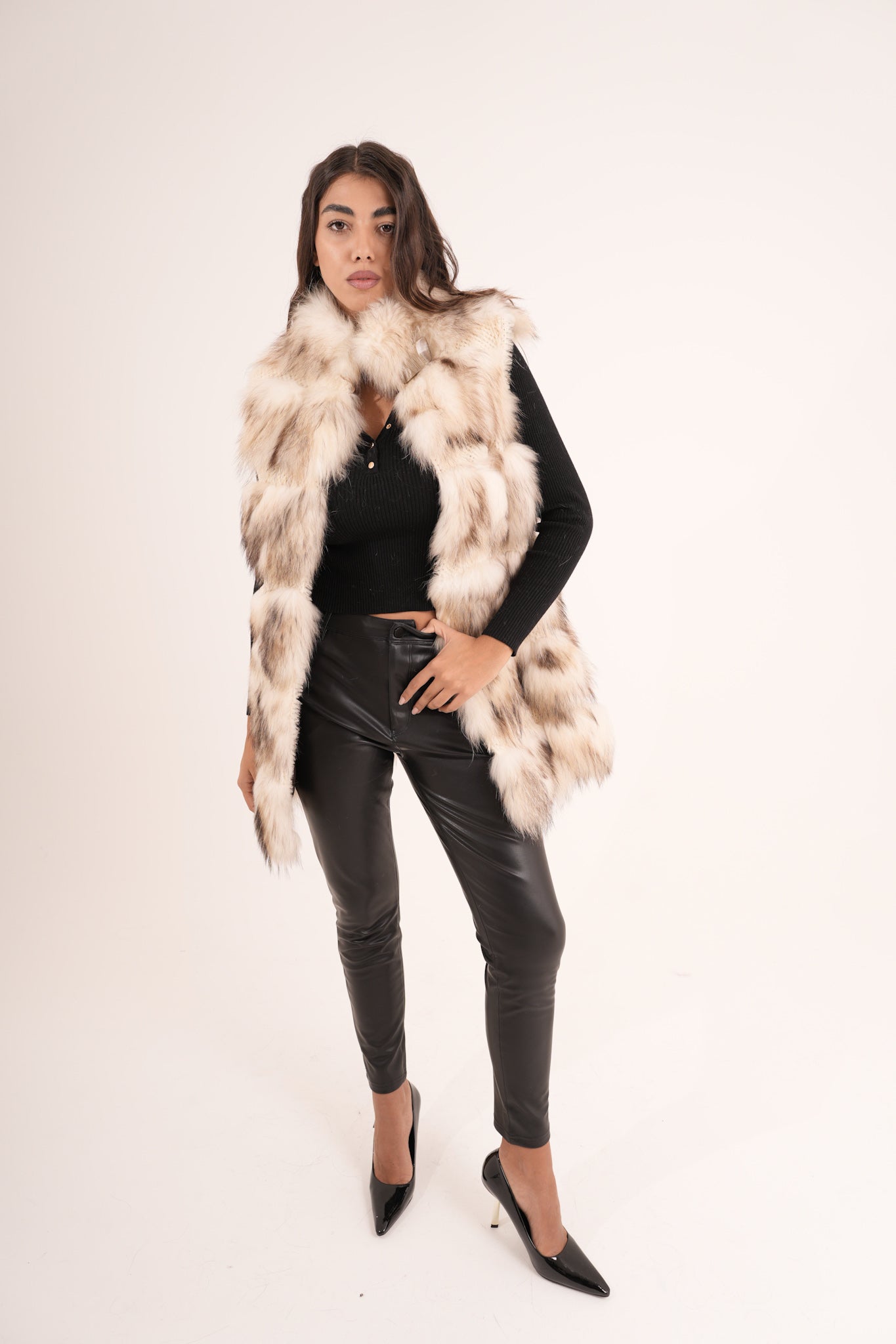 Gilet in volpe dinasty