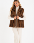 Gilet visone velia