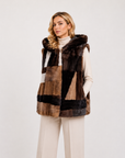 Gilet visone pach Novara