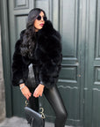 Black drama fox luxury