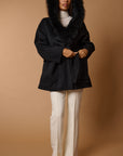 CUVE’ Luxury COAT wool & CASHMERE