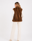 Gilet visone velia