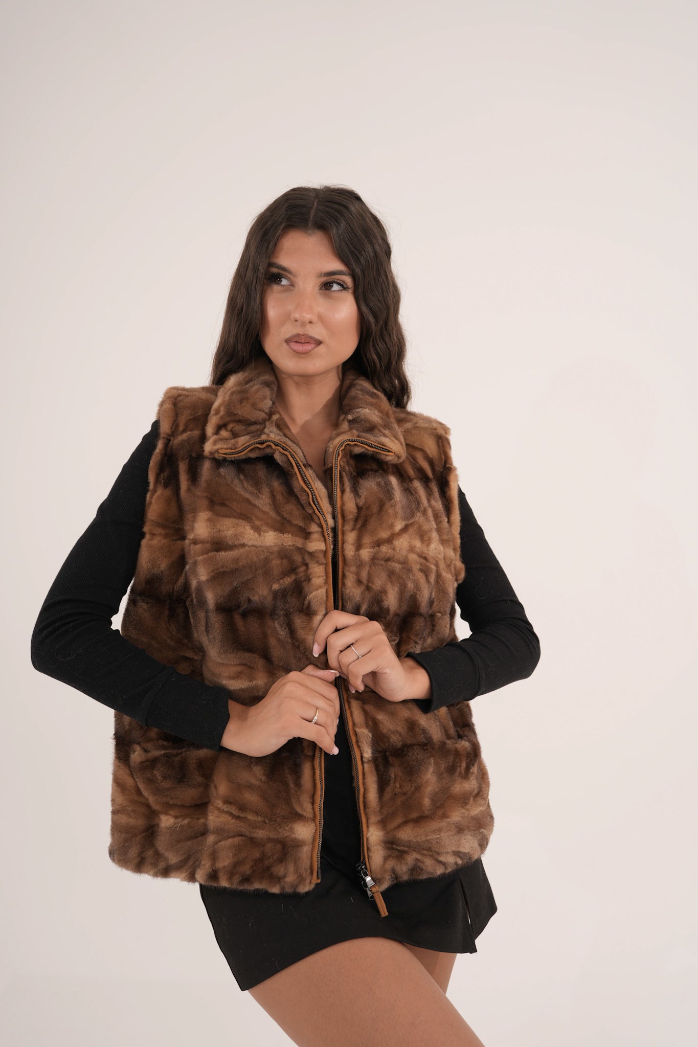 Gilet Ludovica blush