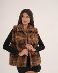 Gilet Ludovica blush
