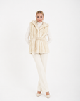Gilet visone Sabrina