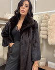 Visone lungo black