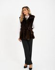 Gilet visone Paola