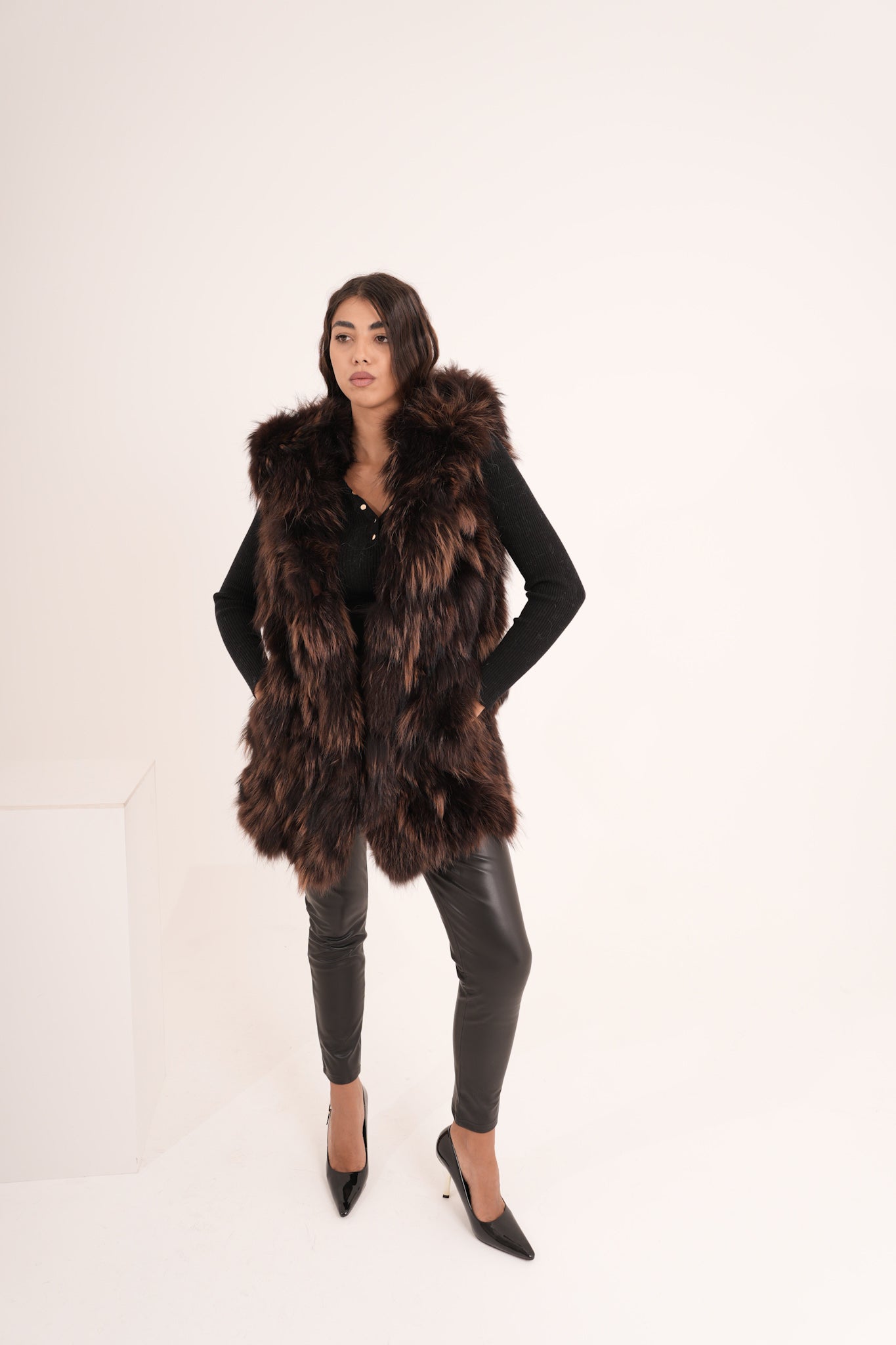 Gilet in volpe Brown mood