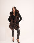 Gilet in volpe Brown mood