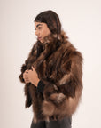 Bomber in volpe choco