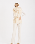 Gilet visone Sabrina
