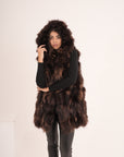 Gilet in volpe Brown mood