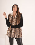 Gilet in lapin Nora