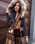 Gilet in visone Cris