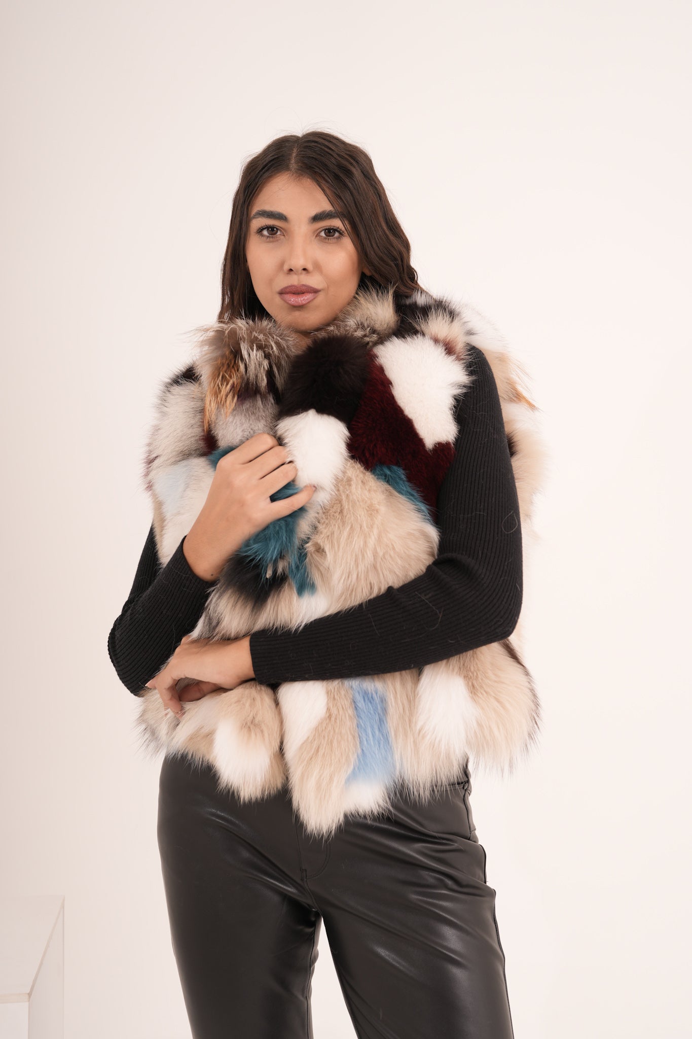 Gilet color volpe