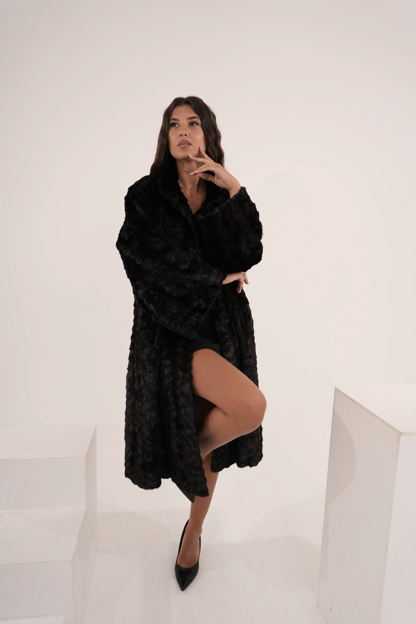 Visone celeste silver lux