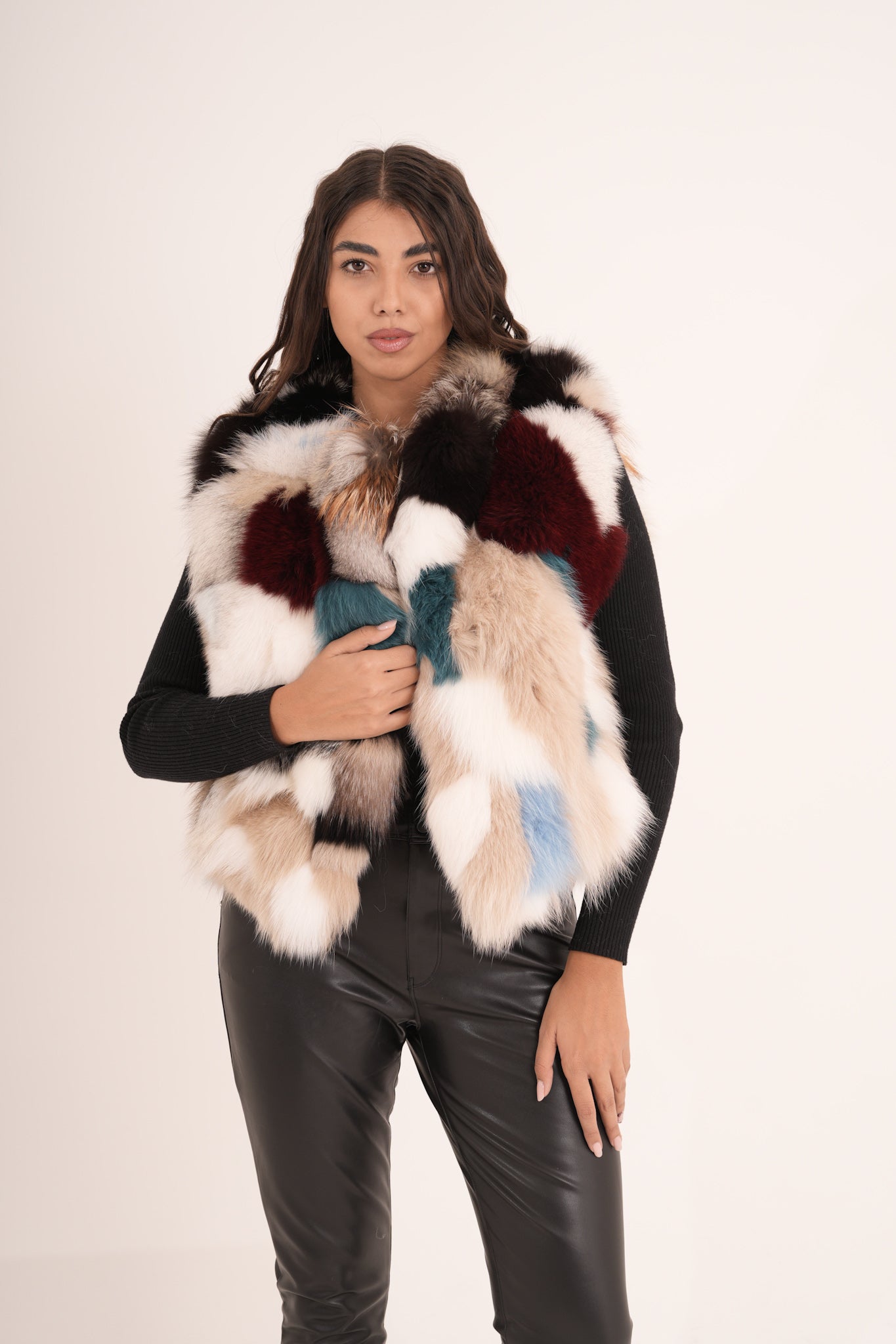 Gilet color volpe