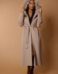 Dianne luxury coat beige