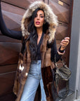 Gilet in visone Cris