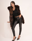 Gilet in volpe Brown mood