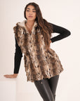Gilet in lapin Nora