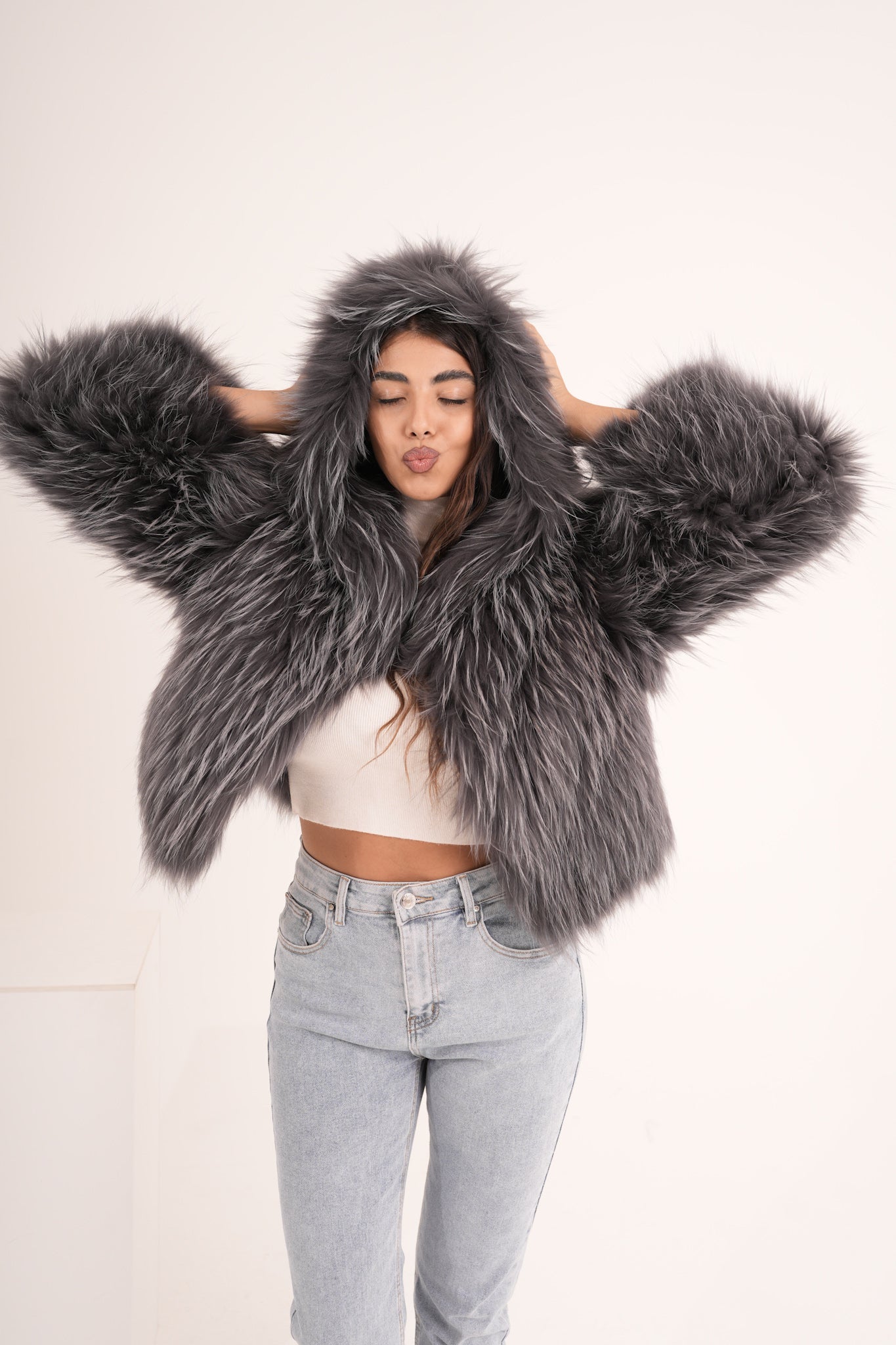 Volpe sfoderata light grey minerva