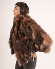 Bomber in volpe choco